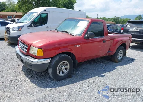 2002 Ford Ranger Xl/Xlt из США, поврежденный, VIN 1FTYR10D62PA08194